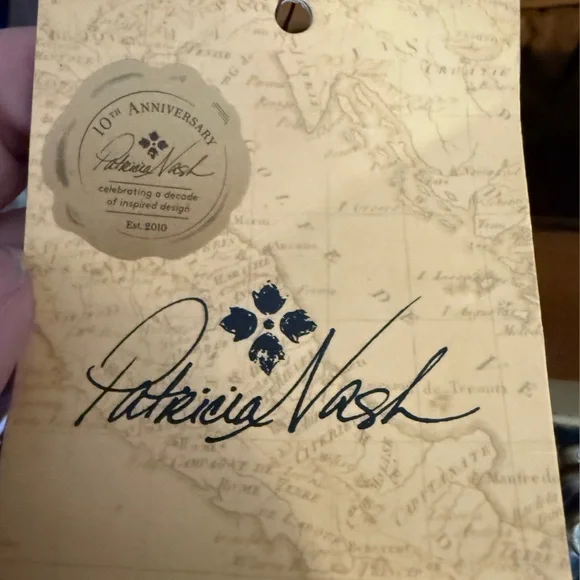 Patricia Nash Tartan Plaid Kiss Lock Frame Bag Anniversary Leather Purse - Picture 8 of 10